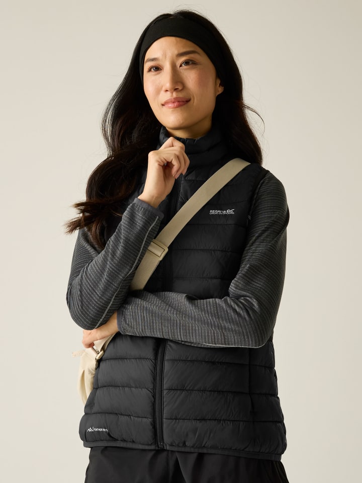 Regatta Kamizelka pikowana "Marizion" w kolorze czarnym rozmiar: 34