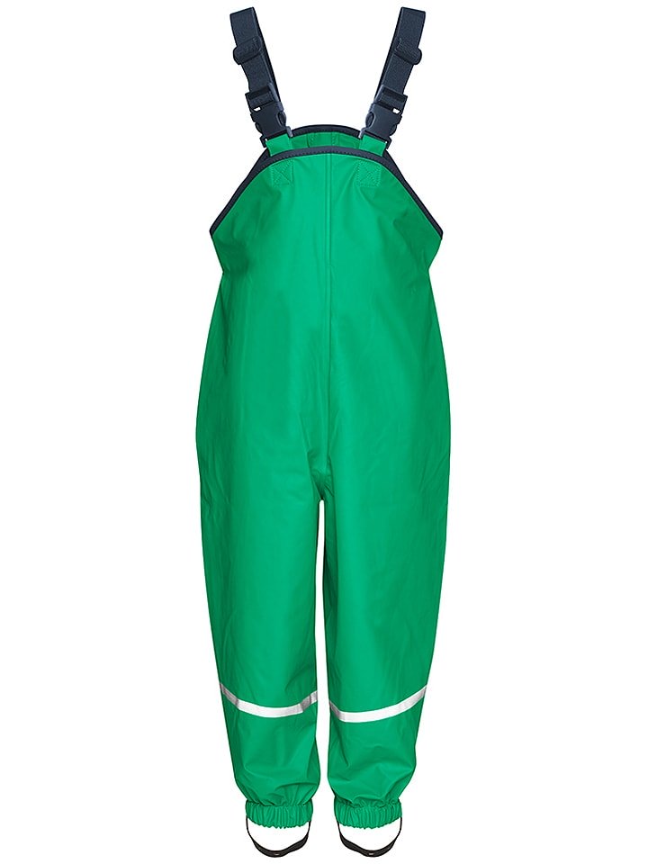 Playshoes Ogrodniczki przeciwdeszczowe w kolorze zielonym rozmiar: 140