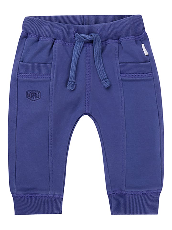 Noppies Spodnie dresowe "Oelwein" w kolorze niebieskim rozmiar: 92