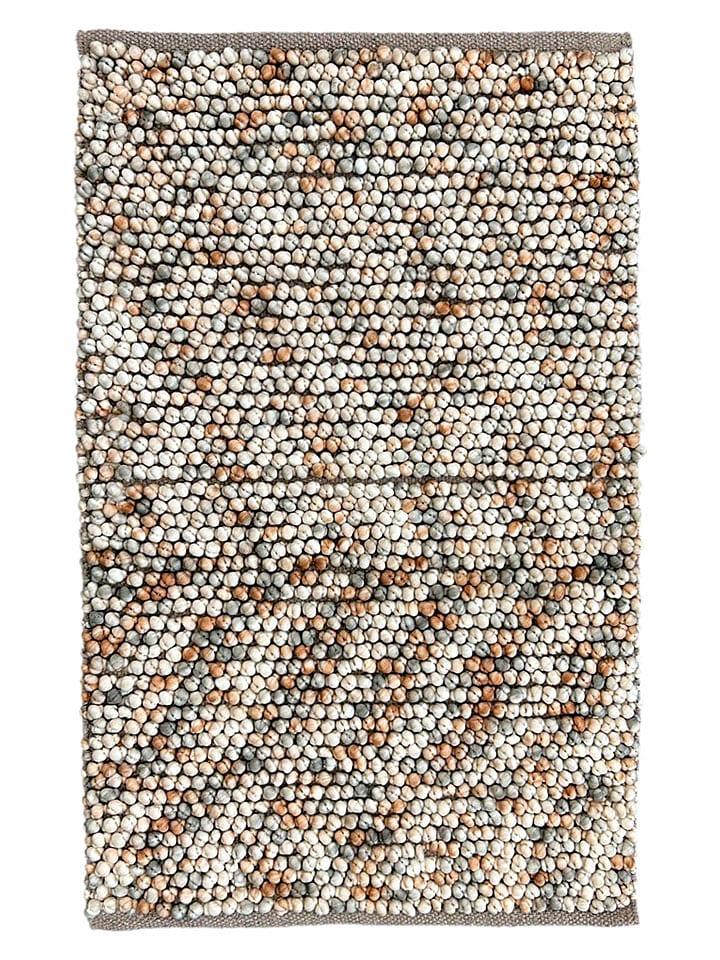 Zo!Home Dywanik łazienkowy "Zola" w kolorze beżowo-białym rozmiar: 60x100 cm