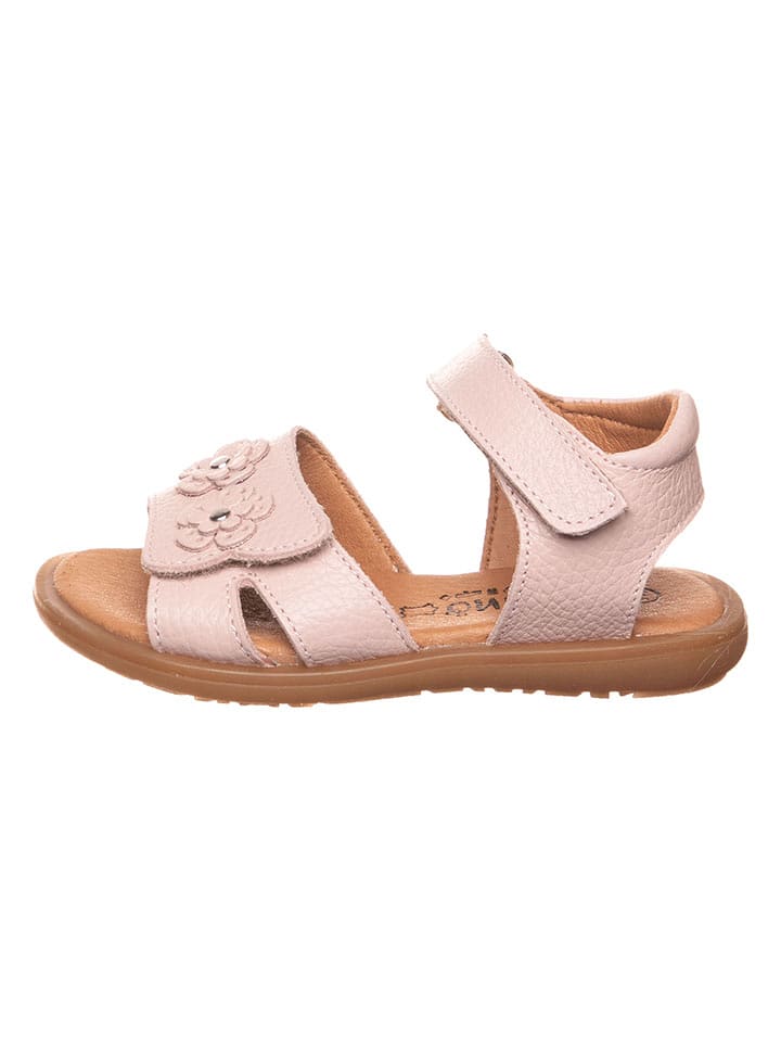 lamino Skórzane sandały w kolorze jasnoróżowym rozmiar: 34