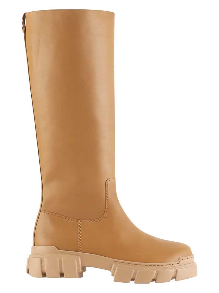 Högl Skórzane kozaki "James" w kolorze jasnobrązowym rozmiar: 42