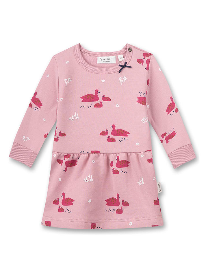 Sanetta Kidswear Sukienka w kolorze jasnoróżowym rozmiar: 74
