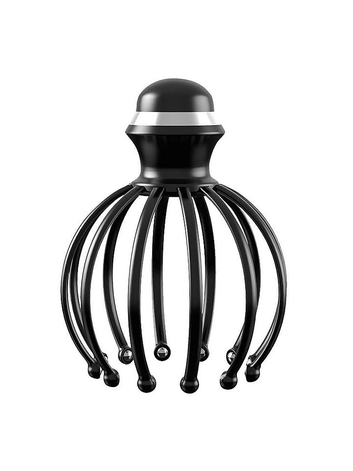 DAM Masażer w kolorze czarnym do głowy rozmiar: onesize