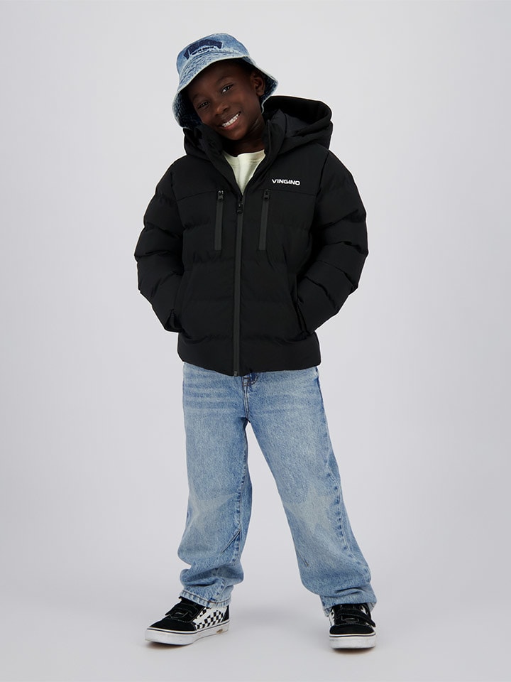 Vingino Kurtka zimowa "Tigel" w kolorze czarnym rozmiar: 152