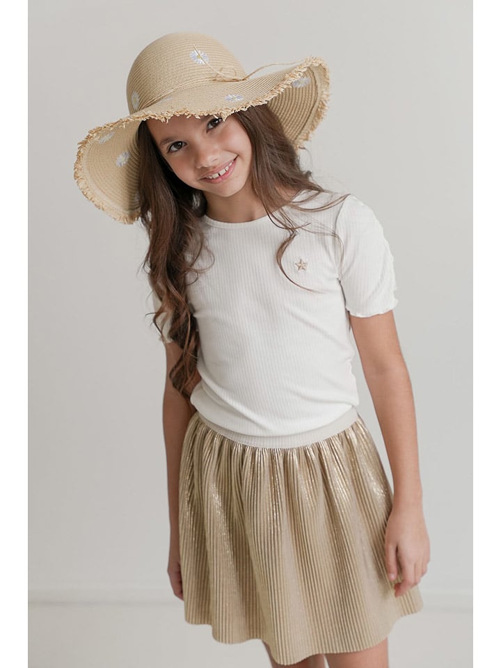 Like Flo Koszulka "Elise" w kolorze kremowym rozmiar: 122/128