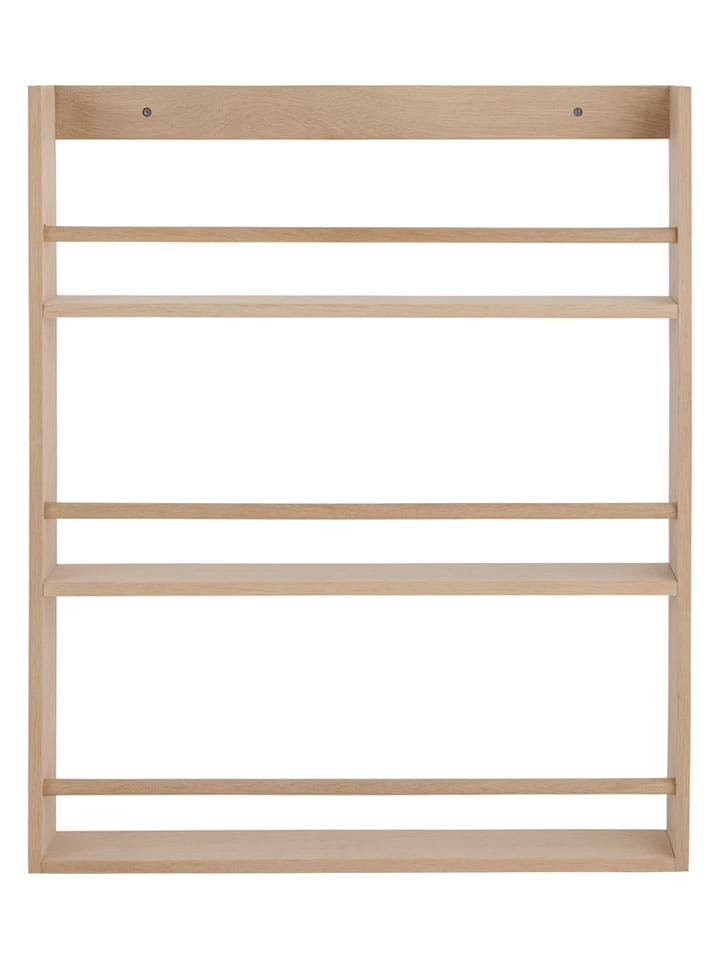 Ellos Home Regał ścienny "Zelda" w kolorze jasnobrązowym - 70 x 85 x 10 cm rozmiar: onesize