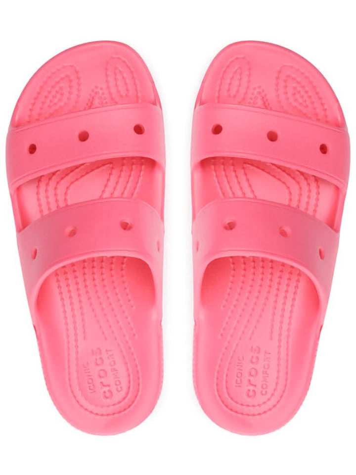 Crocs Klapki "Classic" w kolorze różowym rozmiar: 45/46