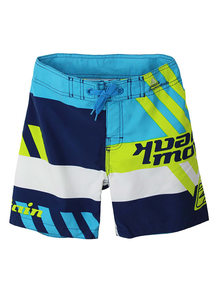 Peak Mountain Szorty kąpielowe "Ecahiti" w kolorze niebiesko-granatowym rozmiar: 98