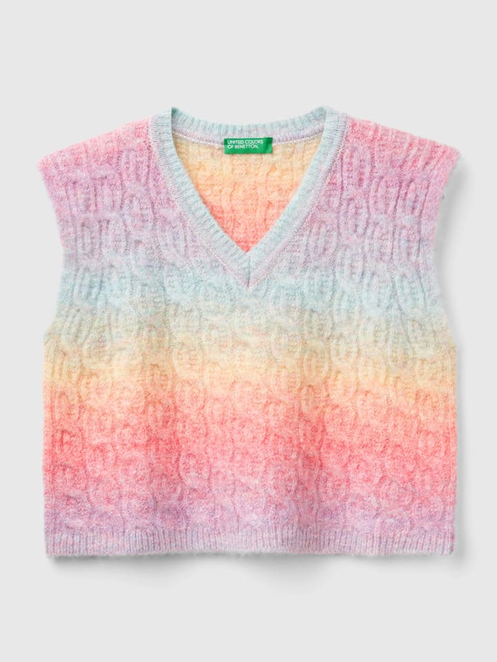 Benetton Sweter ze wzorem rozmiar: 160