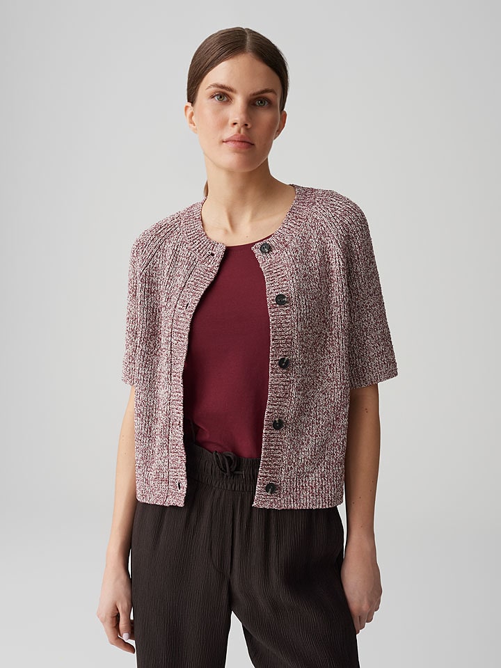 OPUS Kardigan "Dacki" w kolorze różowym rozmiar: 42