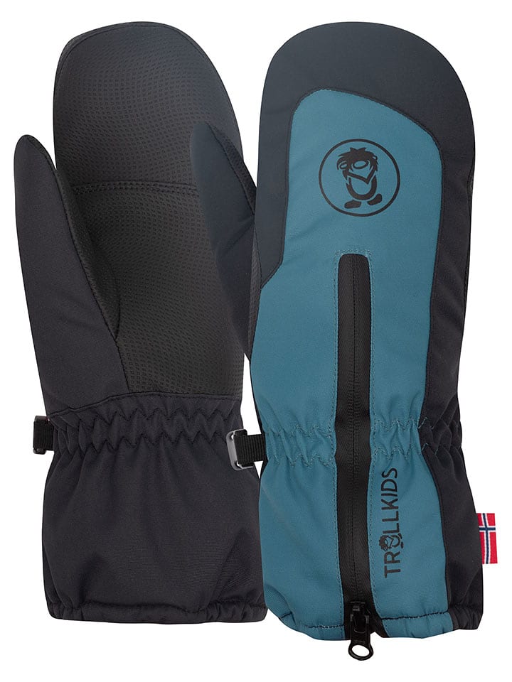 Trollkids Rękawiczki funkcyjne "Rauland" w kolorze niebieskim rozmiar: 3