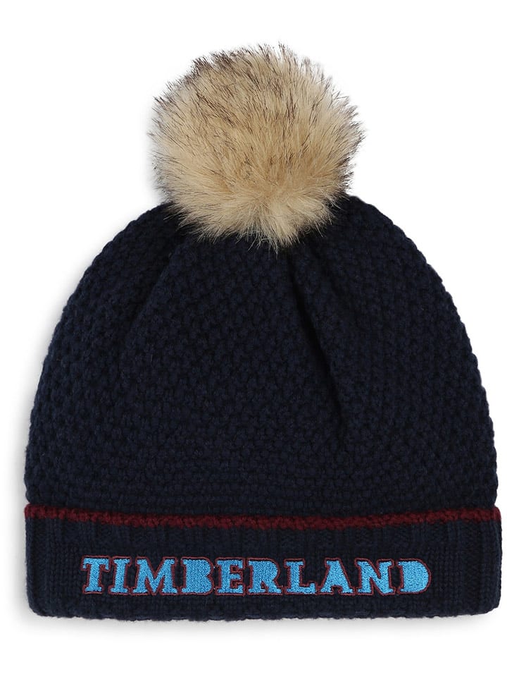Timberland Czapka beanie w kolorze granatowym rozmiar: 116-152