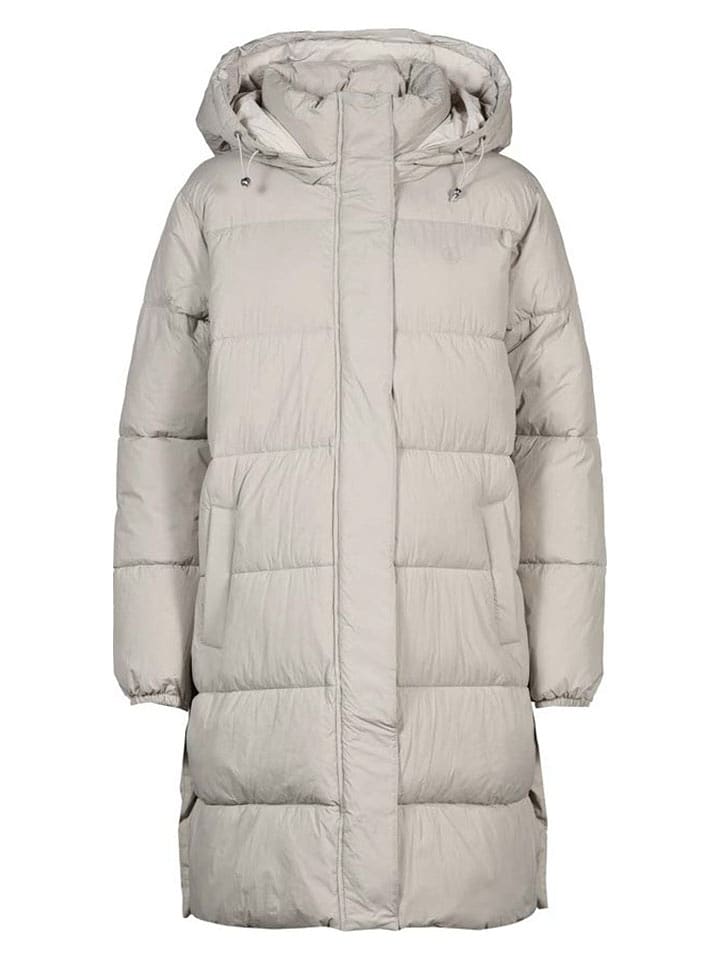 Herrlicher Płaszcz zimowy w kolorze szarym rozmiar: XS