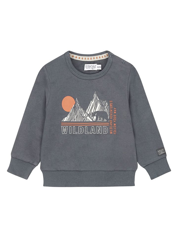 Dirkje Bluza w kolorze antracytowym rozmiar: 98