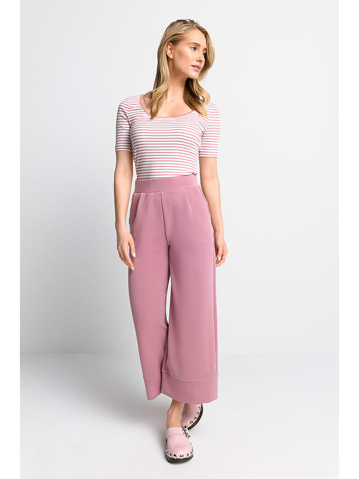 Rich & Royal Top w kolorze jasnoróżowo-białym rozmiar: XS