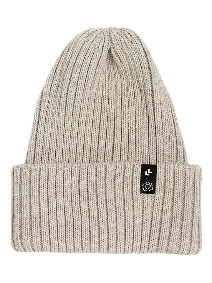 Lullalove Wełniana czapka w kolorze szarym rozmiar: onesize