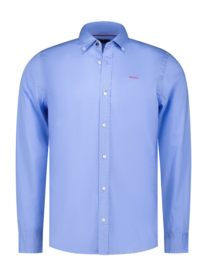 NEW ZEALAND AUCKLAND Koszula w kolorze błękitnym rozmiar: M