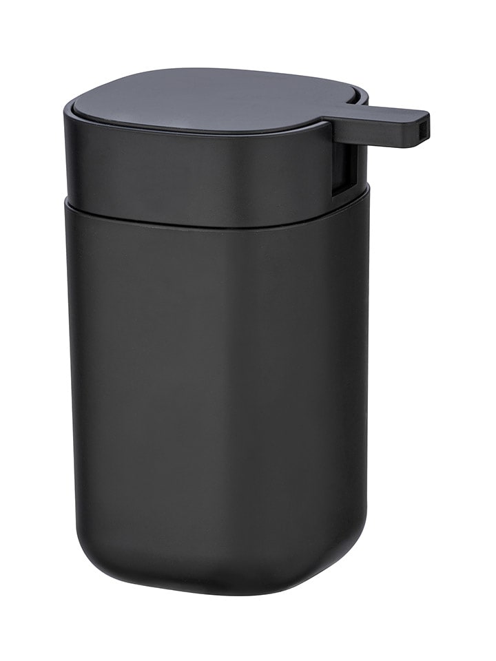 Wenko Dozownik mydła "Davos" w kolorze czarnym - wys. 13 cm rozmiar: onesize