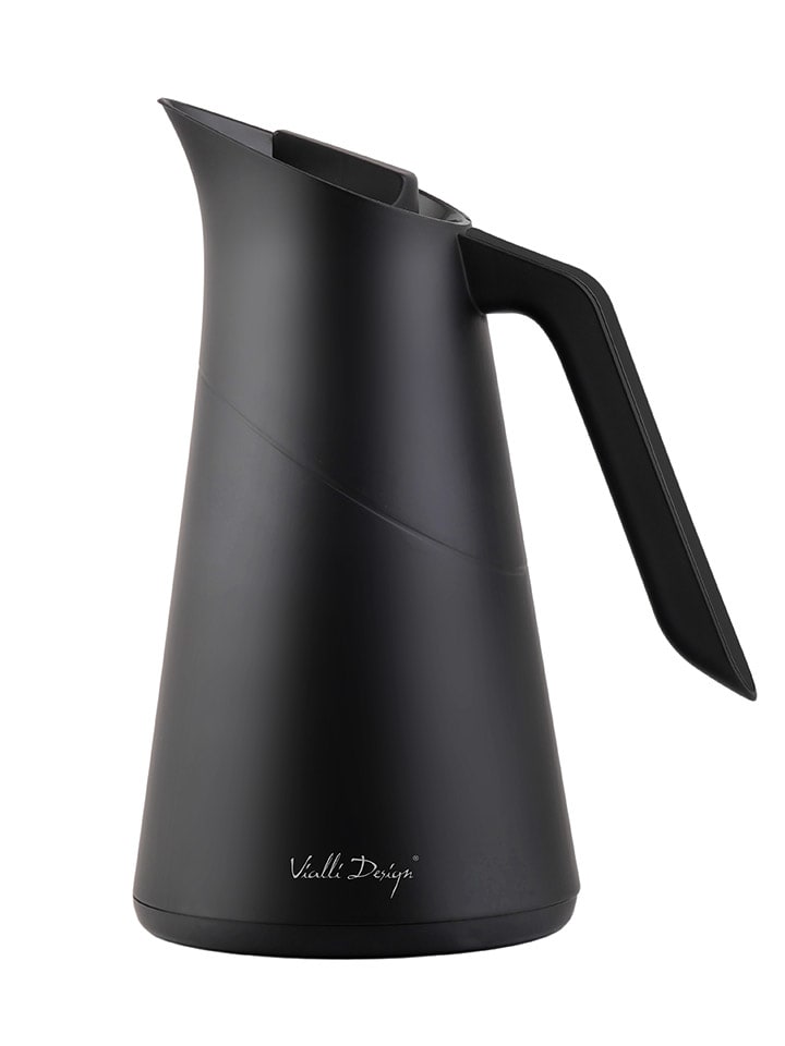Vialli Design Dzbanek termiczny "Soho" w kolorze czarnym - 1 l rozmiar: onesize