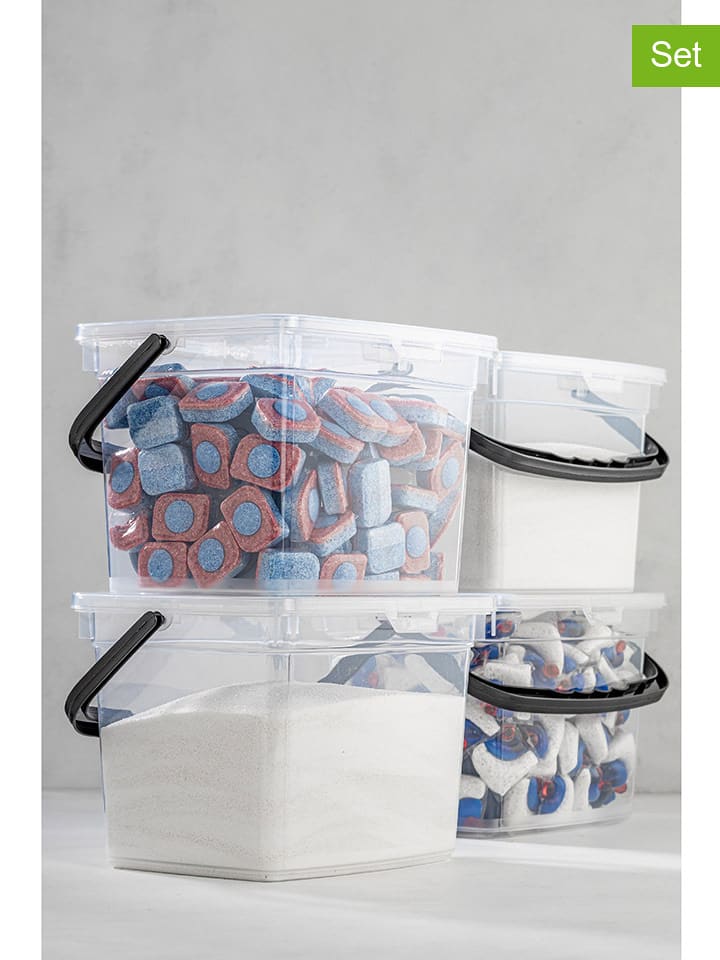 Violeta Home Pojemniki (4 szt.) - 16 x 23 x 18 cm rozmiar: onesize