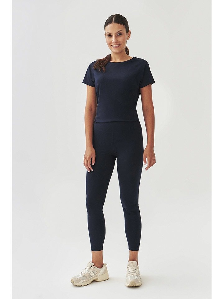TATUUM Legginsy w kolorze granatowym rozmiar: M