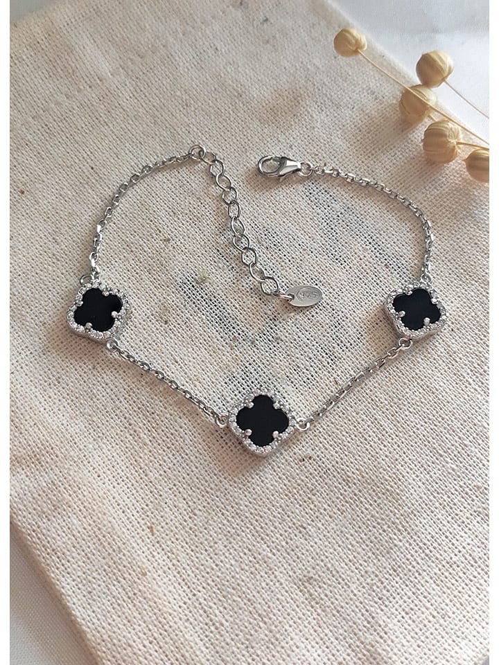 Miu Silver Srebrna bransoletka z masą perłową rozmiar: onesize