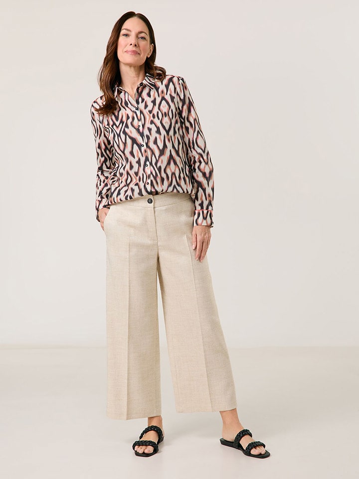 Gerry Weber Spodnie w kolorze beżowym rozmiar: 46