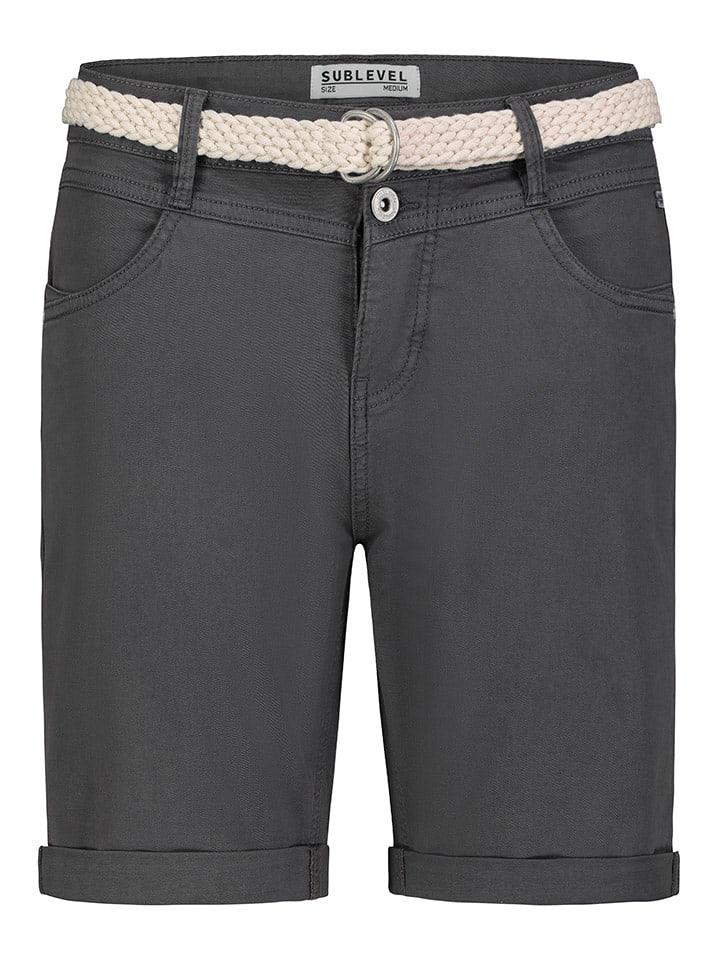 Sublevel Bermudy w kolorze antracytowym rozmiar: XL