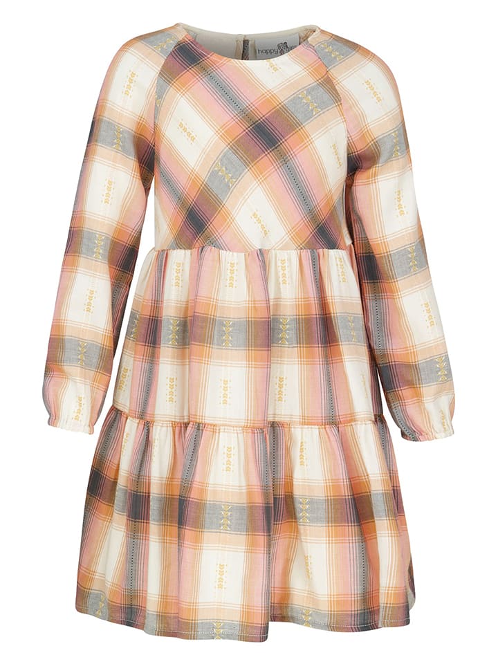 happy girls by Eisend Sukienka w kolorze beżowym rozmiar: 152