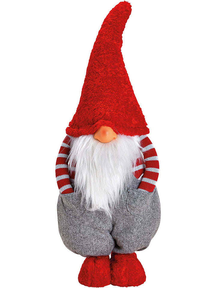 G. Wurm Figurka dekoracyjna w kolorze czerwono-szarym - 22 x 55 x 16 cm rozmiar: onesize