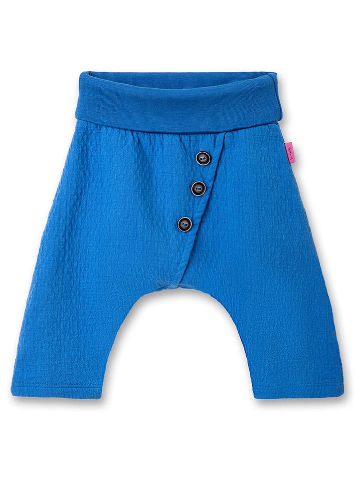 Sanetta Kidswear Spodnie dresowe w kolorze niebieskim rozmiar: 86