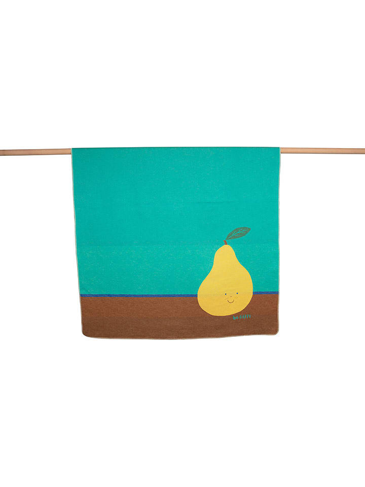 David Fussenegger Kocyk w kolorze turkusowo-żółtym rozmiar: 200x140 cm