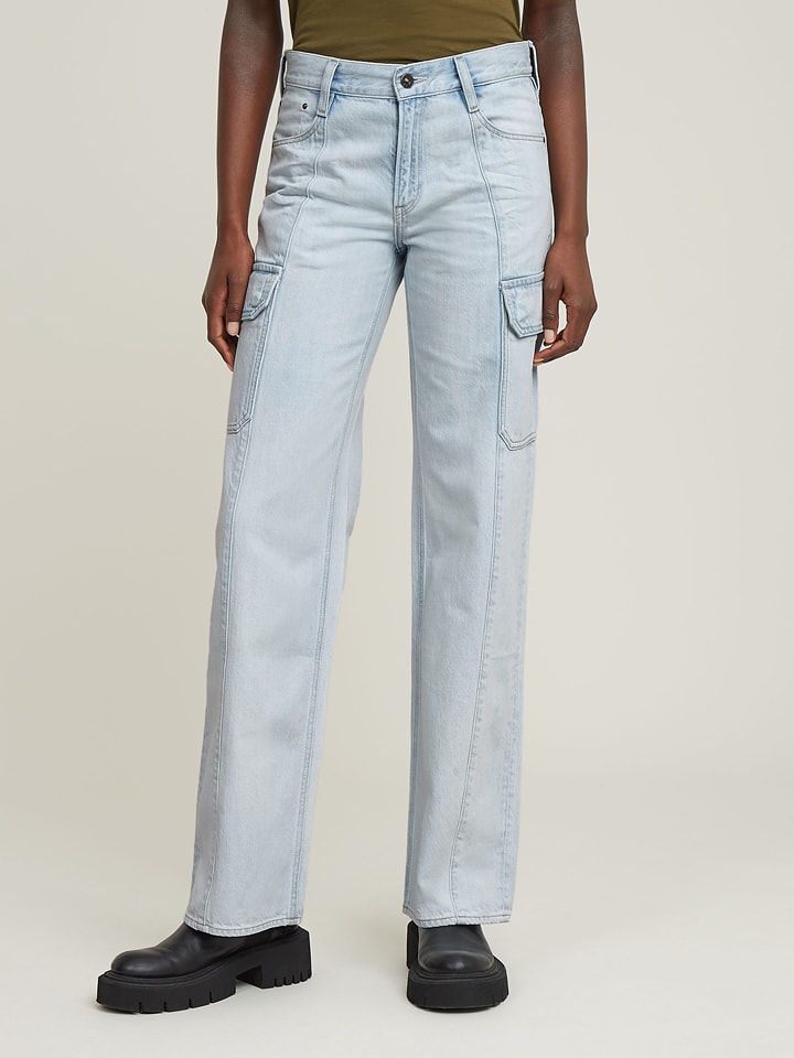 G-Star Dżinsy - Loose fit - w kolorze błękitnym rozmiar: W31/L30