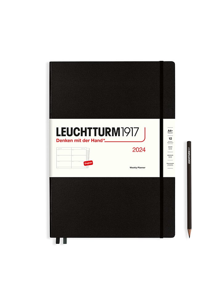LEUCHTTURM1917 Kalendarz tygodniowy w kolorze fioletowym - 22,5 x 31,5 cm rozmiar: onesize