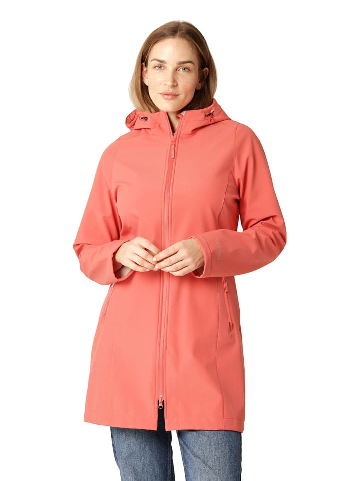 Ilse Jacobsen Płaszcz przeciwdeszczowy w kolorze koralowym rozmiar: 34