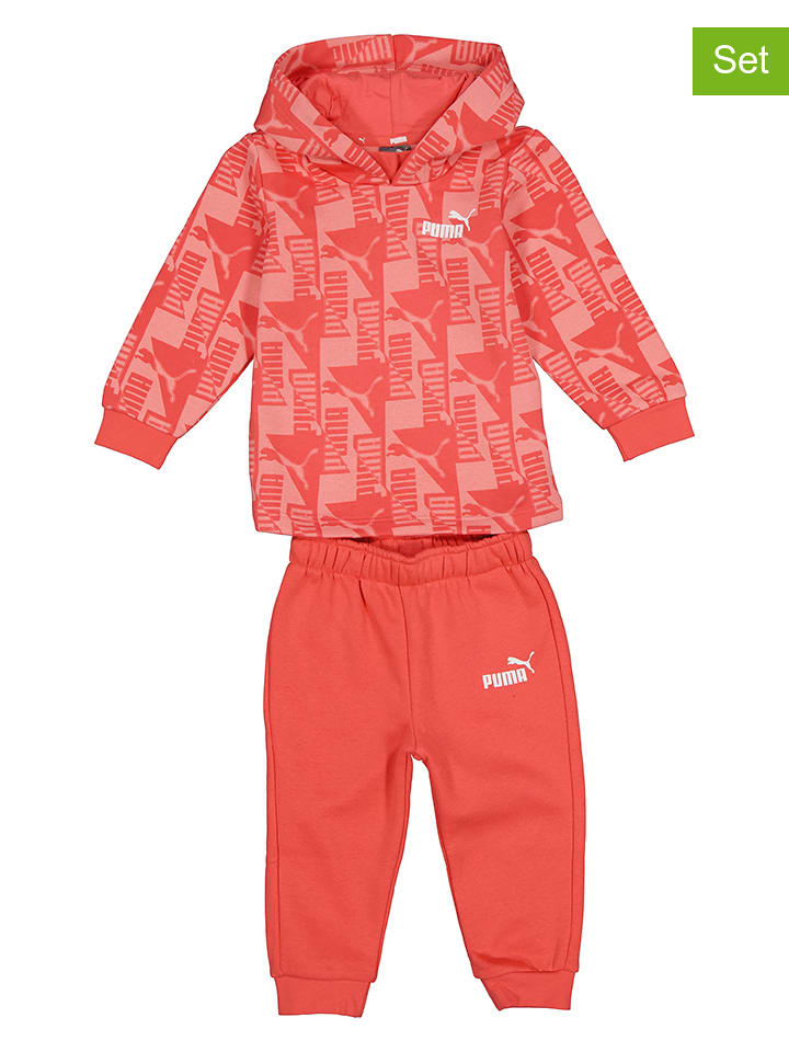 Puma 2-częściowy zestaw w kolorze łososiowym rozmiar: 86