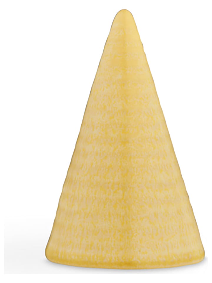 Kähler Dekoracja "Glasurtop" w kolorze żółtym - wys. 11 x Ø 7 cm rozmiar: onesize