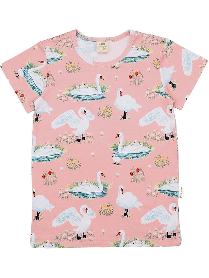 Walkiddy Koszulka w kolorze jasnoróżowym rozmiar: 134