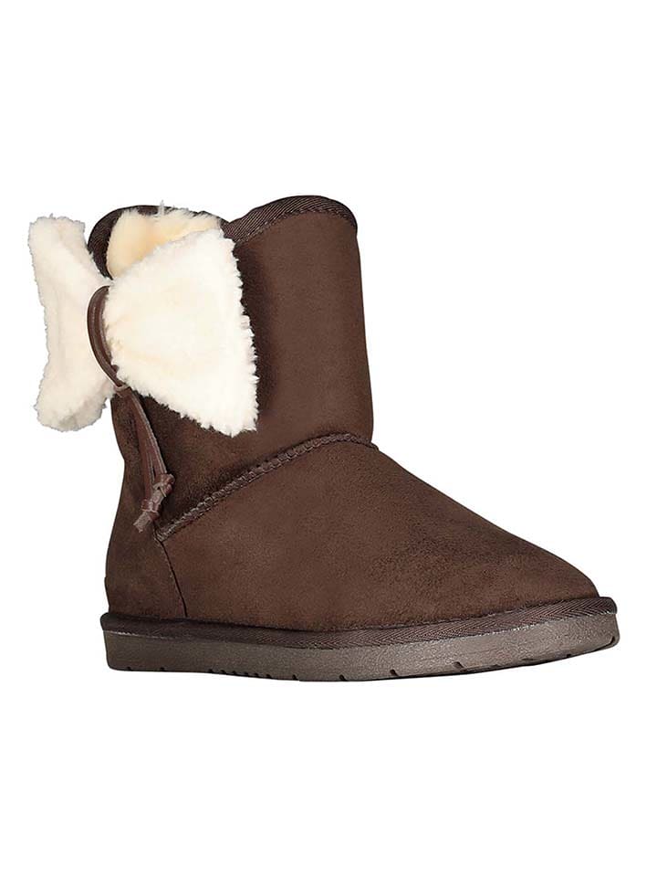 Geographical Norway Botki zimowe "Opap" w kolorze brązowym rozmiar: 39