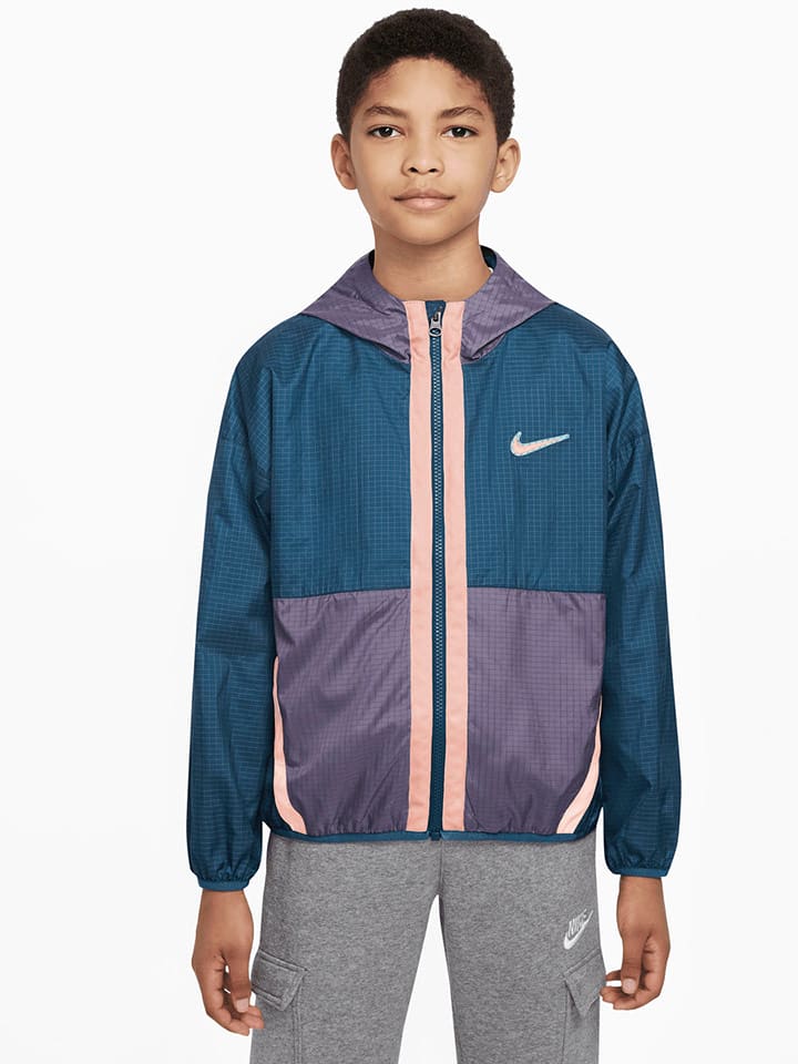 Nike Sportswear Kurtka przeciwdeszczowa ze wzorem rozmiar: XL