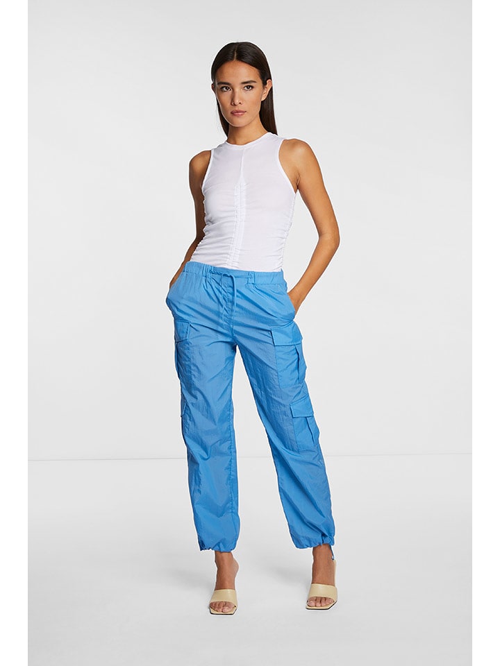 Rich & Royal Bojówki w kolorze niebieskim rozmiar: 36