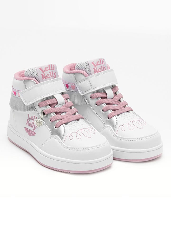 Lelli Kelly Sneakersy "Frangetta" w kolorze srebrno-białym rozmiar: 35