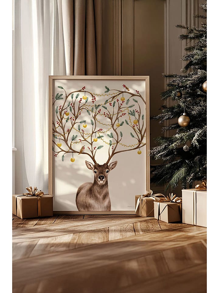 ABERTO DESIGN Druk artystyczny w ramce rozmiar: 33x48 cm