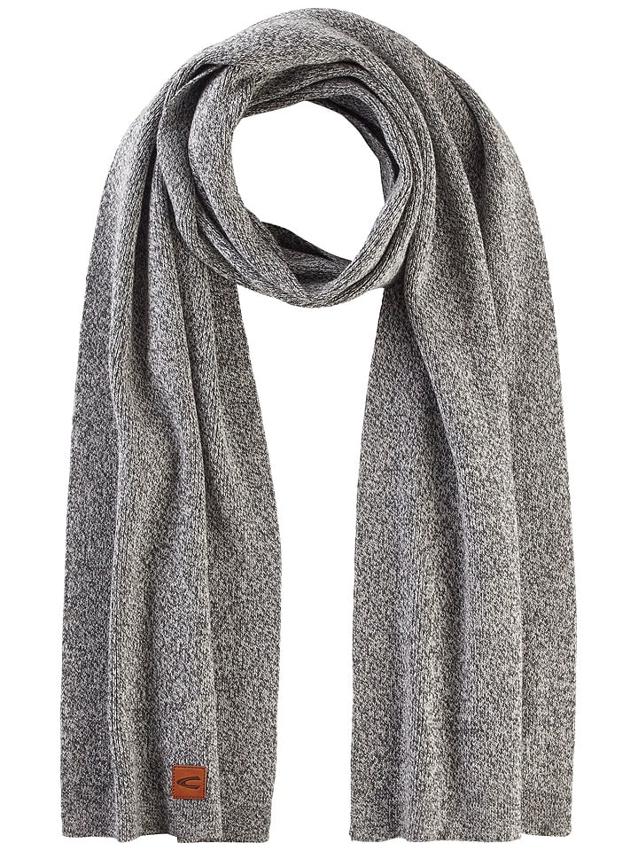 Camel Active Szal w kolorze jasnoszarym rozmiar: onesize