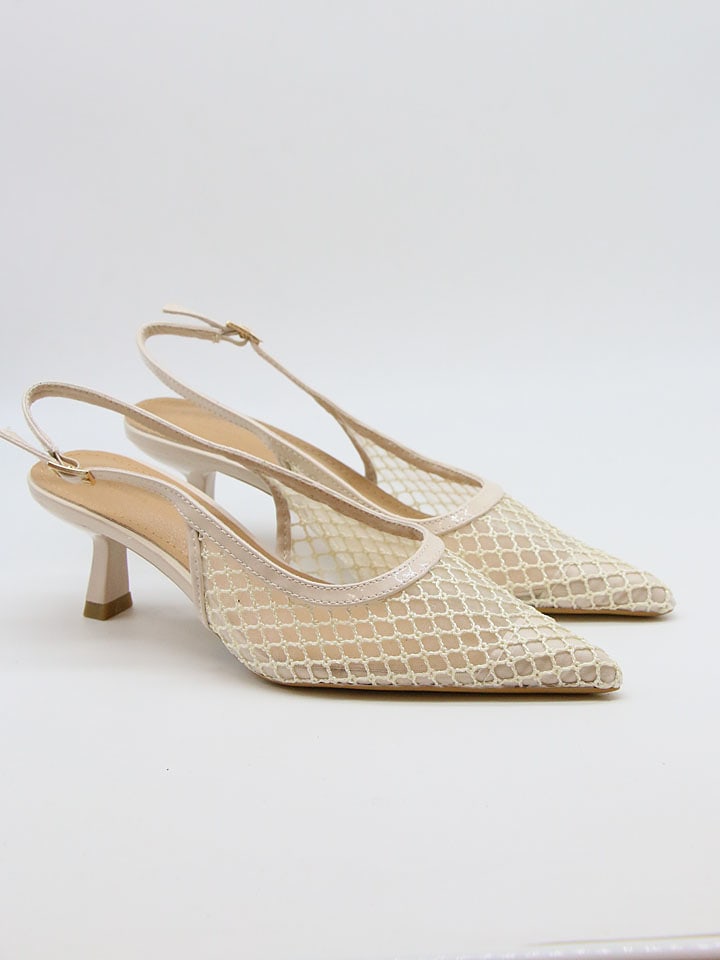 Belucci Czółenka w kolorze beżowym rozmiar: 37