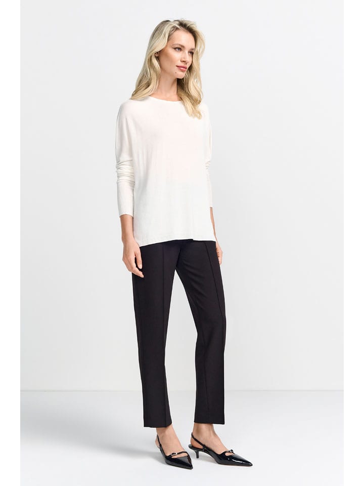 Rich&Royal Sweter w kolorze kremowym rozmiar: M