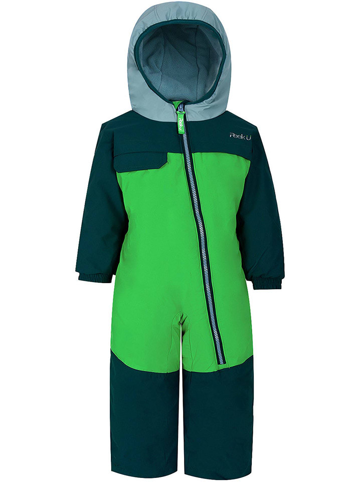 Peek U Kombinezon zimowy "Heath" w kolorze zielonym rozmiar: 92