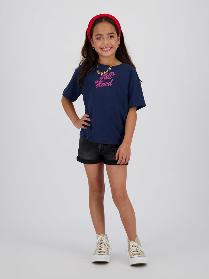 Vingino Szorty dżinsowe w kolorze czarnym rozmiar: 146