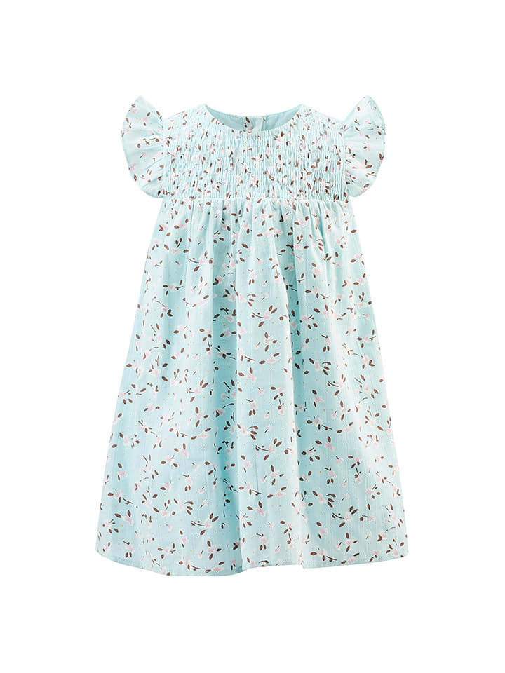 happy girls by Eisend Sukienka w kolorze turkusowym rozmiar: 128